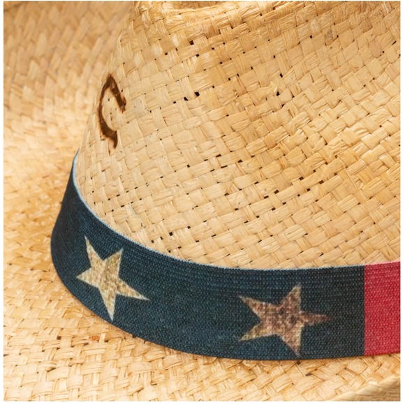 Charlie 1 Horse Stars and Stripes Fashion Hat Sz Small NWT Western USA Cowboy - Picture 10 of 16